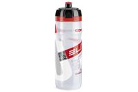 Elite Supercorsa 750ml Fiets Bidon - Doorzichtig/Rood - thumbnail