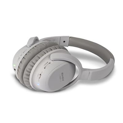 LINDY LH500XW Over Ear koptelefoon HiFi Bluetooth Stereo Grijs Noise Cancelling