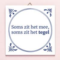 Tegeltje Soms zit het mee - thumbnail