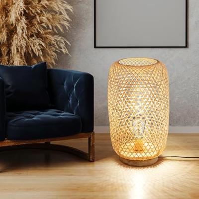 Globo Rotan vloerlampMirena 55cm hoog - 15367S