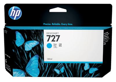 HP Inktcartridge 727 Origineel Cyaan 130 ml B3P19A 1 stuk(s)