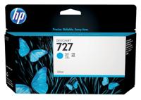 HP 727 cyaan DesignJet inktcartridge, 130 ml - thumbnail