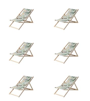 Houten strandstoel ca. 120x55 cm Grasse green natural outdoor finishing (6 stuks) Madison - Madison Houten strandstoel ca. 120x55 cm Grasse green natural outdoor finishing (6 stuks) Madison - Madison