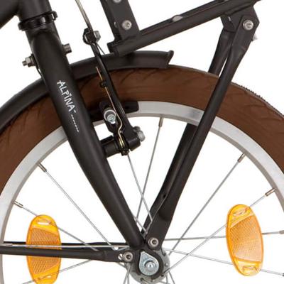 Alpina voorvork 16 cargo j space black matt