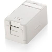 Equip 125121 surface mounted keystone box for 1 keystone jack, white - thumbnail