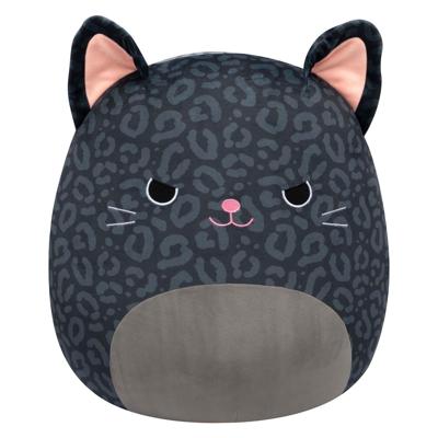 Squishmallows knuffel pluche - xiomara zwarte panter, 30cm