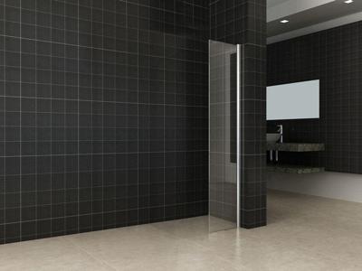 Douchewand Wiesbaden 30x200cm 10mm NANO coating
