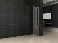 Douchewand Wiesbaden 30x200cm 10mm NANO coating - thumbnail