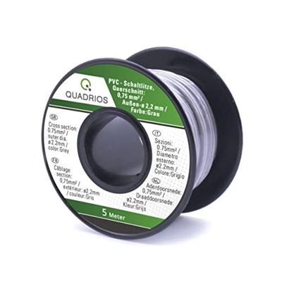 Quadrios 19011CA088 Draad LiFY 1 x 0.75 mm² Blauw, Bruin, Grijs, Rood, Zwart, Wit, Geel-groen 35 m Quadrios 19011CA088 Draad LiFY 1 x 0.75 mm² Blauw, Bruin, Grijs, Rood, Zwart, Wit, Geel-groen 35 m
