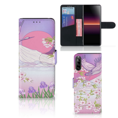Sony Xperia L4 | Telefoonhoesje | Met pasjeshouder | Bird Flying