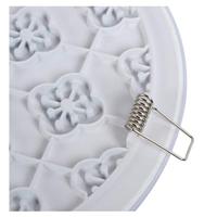 Lucide CERES-LED - Plafonnière Badkamer - Ø 21,5 cm - LED Dimb. - 1x30W 3000K - IP44 - Wit - thumbnail