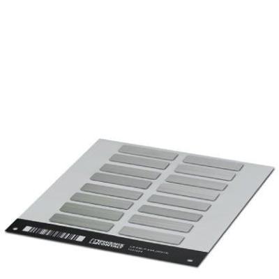 Phoenix Contact 1031604 LS-EMLP-V4A (60X15) Apparaatmarkering Montagemethode: Plakken Zilver Aantal markeringen: 80 5 stuk(s)