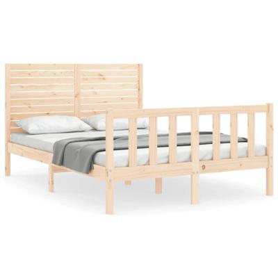 Bedframe zonder matras massief grenenhout 120x200 cm