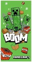 Minecraft handdoek boom 70 x 140 cm - katoen - thumbnail