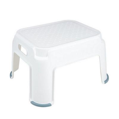 Curver Opstapje Basic Wit/Blauw Curver Opstapje Basic Wit/Blauw