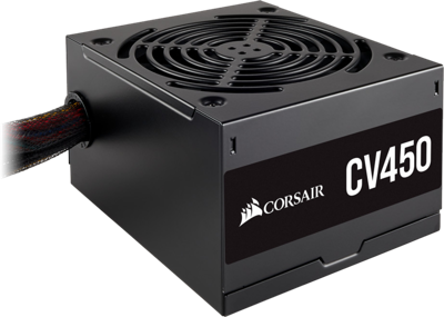 CV Series CV450 - Voeding (intern) - ATX12V 2.31/ EPS12V 2.92 - 80 PLUS Bronze - 100-240 Volt wisselstroom V - 450 Watt - Europa CV Series CV450 - Voeding (intern) - ATX12V 2.31/ EPS12V 2.92 - 80 PLUS Bronze - 100-240 Volt wisselstroom V - 450 Watt - Europa