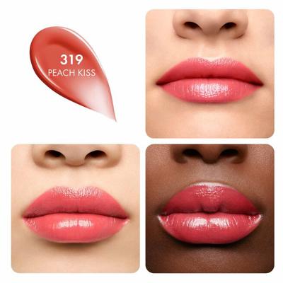 Guerlain Kiss Kiss Shine Bloom Lipstick Peach Kiss 3.2gr