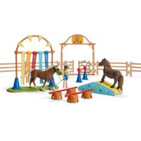 Schleich horse club pony behendigheidstraining 42481 - thumbnail