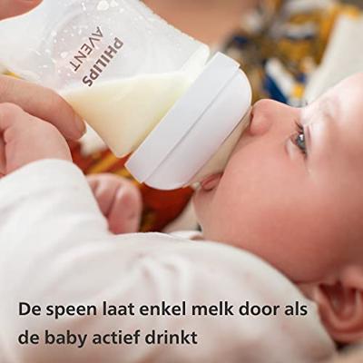 Set van 2 flesjes 260 ml Philips AVENT Natural Response doorzichtig - thumbnail