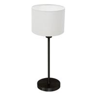 Steinhauer Zwarte tafellampNoor met wit kapje - 4425ZW - thumbnail