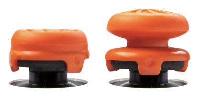 KontrolFreek FPS Freek Vortex Performance Thumbsticks voor Playstation 4 Controller (PS4) en Playstation 5 (PS5) Controller | Performance Thumbsticks | 1 High Rise, 1 Mid-Rise | Oranje