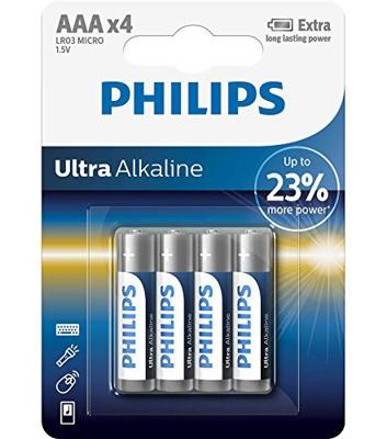 Philips Ultra LR03 AAA batterij (potlood) Alkaline 1.5 V 4 stuk(s)