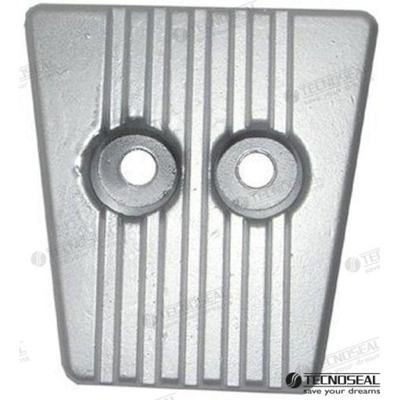 TEN00737 - VOLVO ZINK PLAAT ANODE SX-A APS-A 1,15KG