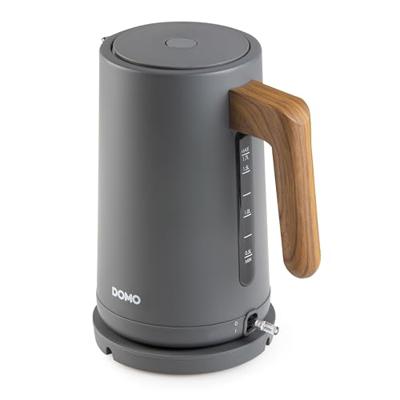 DOMO WASSERKOCHER Waterkoker Aantal/Volume: 1.7 l Mat grijs DOMO WASSERKOCHER Waterkoker Aantal/Volume: 1.7 l Mat grijs