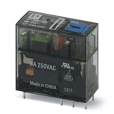 Phoenix Contact REL-MR- 24DC/21-21AU/MS Printrelais 24 V/DC 8 A 2x wisselcontact 10 stuk(s)