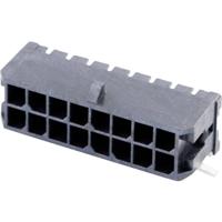 Molex 430451609 Male header, inbouw (standaard) Totaal aantal polen: 16 Rastermaat: 3 mm Inhoud: 1 stuk(s) Tape on Full reel - thumbnail