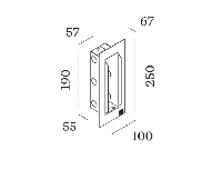 Wever & Ducre - ORIS 0.7 RECESSED HOUSING INCL. PLASTERKIT - thumbnail