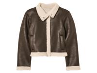 pepperts! Kinder bikerjack (146, Bruin) - thumbnail