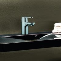 Wastafelkraan GROHE Get met Waste Chroom - thumbnail