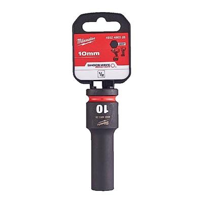 Milwaukee ShockWave™ Krachtdop 1/2" | lang | 10mm - 4932480328