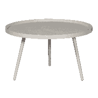 WOOOD Ronde Bijzettafel 'Mesa' Ø78cm, kleur Zand - thumbnail