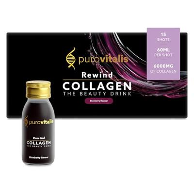 Purovitalis Rewind collagen beauty drink 15 Stuks