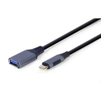 GEMBIRD ADAPTADOR USB-C - USB 3.0 OTG SPACE GREY A-USB3C-OTGAF-01 - thumbnail