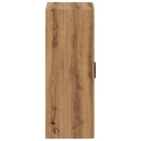 Wandkast 69,5x34x90 cm artisanaal eikenkleurig - thumbnail