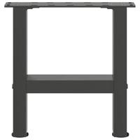 Salontafelpoten 2 st 30x(30-31) cm staal antracietkleurig - thumbnail