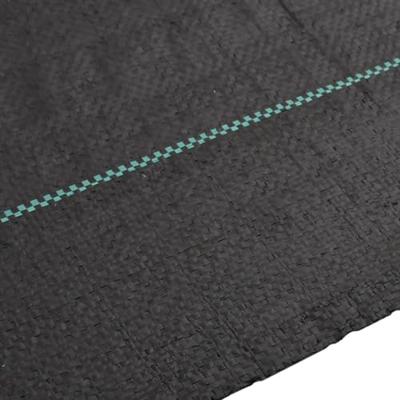 VidaXL Worteldoek 1x25 m polypropeen zwart - thumbnail
