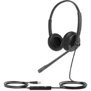 Hoofdtelefoon met microfoon Yealink YEA_UH34LIT-D-T Zwart Hoofdtelefoon met microfoon Yealink YEA_UH34LIT-D-T Zwart