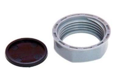 Kirchhoff ECO-SAVE kunststof afsluitdop, grijs, voor aansluiting hevelapparaat 1" IG - 988392149