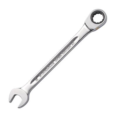 Stahlwille 40171313 17F 13 FLACH Steek-ringratelsleutel Sleutelbreedte (metrisch) 8 - 19 mm