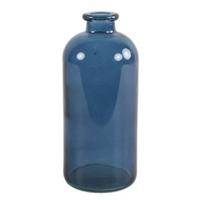 Fles Dawn glas ro 11x11x25 cm blauw Countryfield - Countryfield - thumbnail