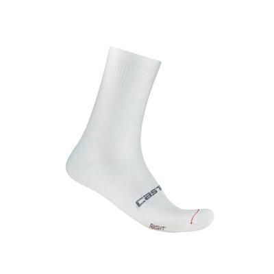 Castelli Espresso 18 sock wit unisex XXL