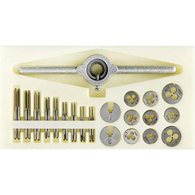 TOOLCRAFT TO-7106694 Tapborenset 30-delig HSS M1, M1.1, M1.2, M1.4, M1.6, M1.8, M2, M2,2, M2.5