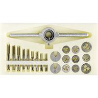 TOOLCRAFT TO-7106694 Tapborenset 30-delig HSS M1, M1.1, M1.2, M1.4, M1.6, M1.8, M2, M2,2, M2.5 - thumbnail