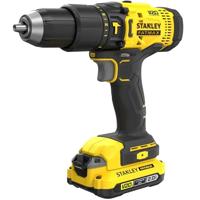Stanley FATMAX SFMCK465D2T V20 Combo Kit | 18V Accu Schroefkopboormachine + 18V Accu Slagschroevendraaier | 2x 2,0 AH Accu&apos;s | 1x Lader | In TSTAK - - thumbnail