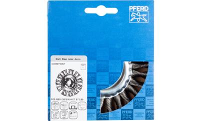 PFERD TOOLS 43303051 Combitwist ronde borstel getordeerd RBG Ø 125 x 12 mm M14 staaldraad-Ø 0,50 voor haakse slijpers 1 stuk(s)