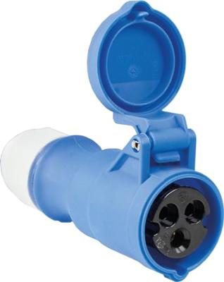 Schwabe Camping CEE Koppelcontactstop 230V 16A 3-polig, 6h IP44 - thumbnail